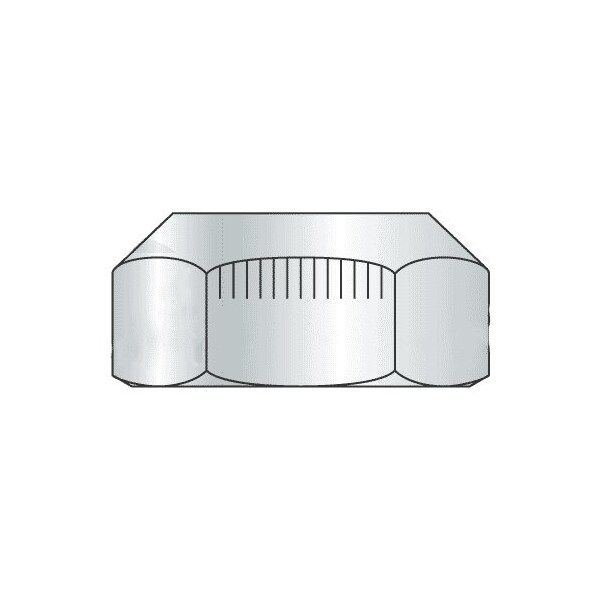 Newport Fasteners Lock Nut, M6-1.00, Steel, Class 10, Zinc Plated, 2400 PK 877768-BR-2400 - main